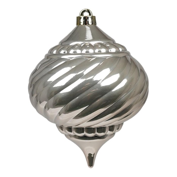 GOCCIA RIGATA PLASTICA CM.150 PLATINO